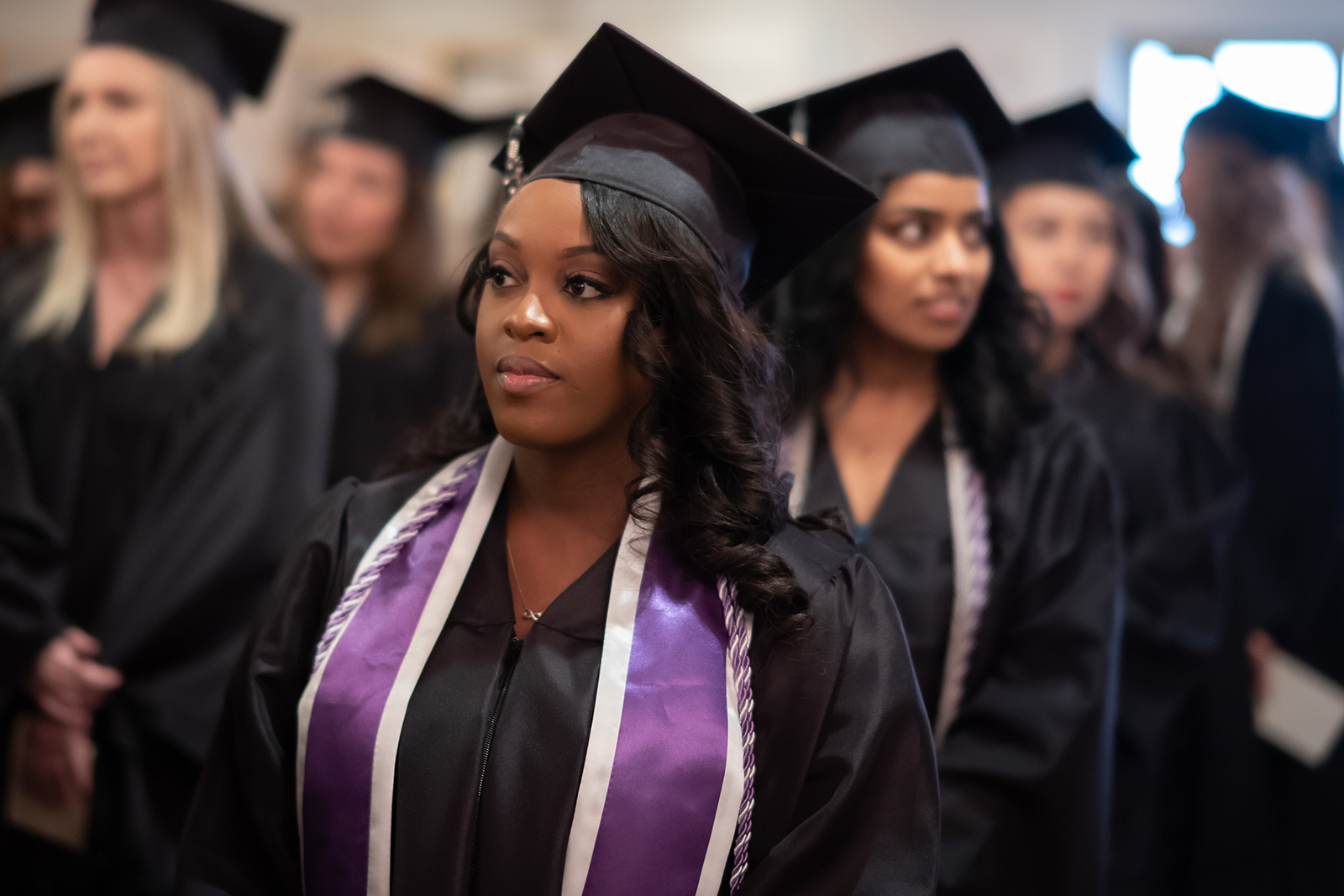Nursing honor society students at December 2022 graduation